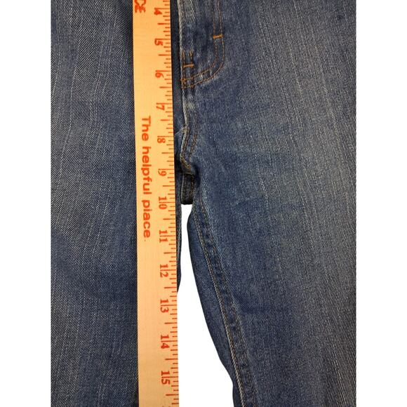 Womens Sz 4 28x31 Vintage Y2K Tommy Hilfiger Hipster Flare Boho Hippie Jeans - Picture 5 of 14